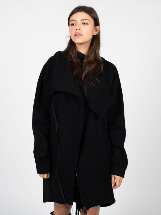 La Haine Inside Us Mantel Unisex Damen schwarz - Image 5