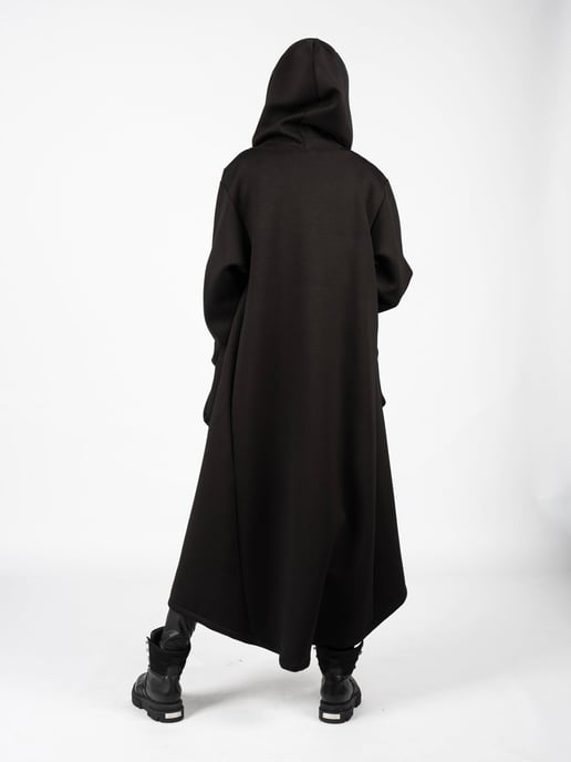 La Haine Inside Us Mantel Unisex-LW623 Damen schwarz - Image 4