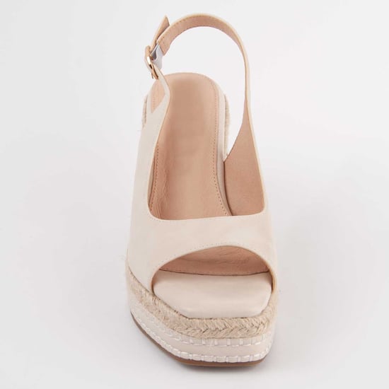 Montevita Sandale Mit Keilabsatz Salia Beige - Image 3