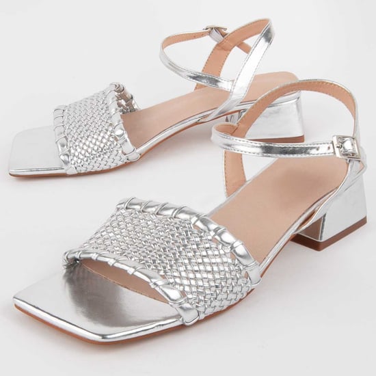Montevita Sandale Mit Absatz Trea Silber - Image 6
