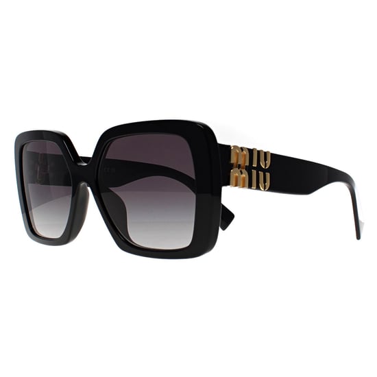 Miu Miu Square Damen Schwarz Grau Gradient MU10YS - Image 3