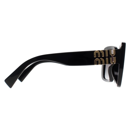 Miu Miu Square Damen Schwarz Grau Gradient MU10YS - Image 4