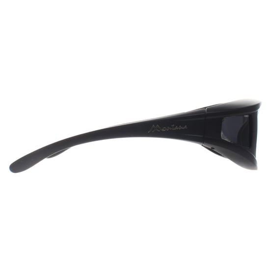 Montana Rectangle Unisex Matte Black Smoke Polarized FO5 Fit Over Glasses Sonnenbrillen - Image 4