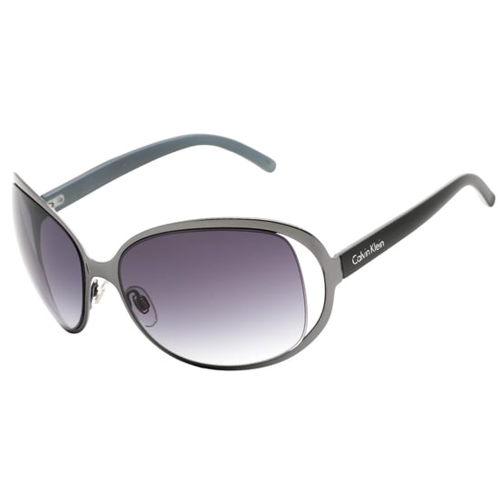 Graue Sonnenbrille mit ovalen Gläsern von Calvin Klein - Image 2