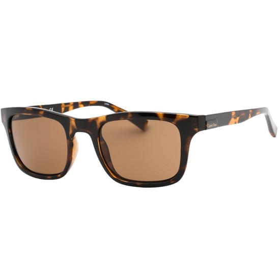 Calvin Klein Sonnenbrille mit braunen Gläsern in Schildkrötenbraun - Image 2