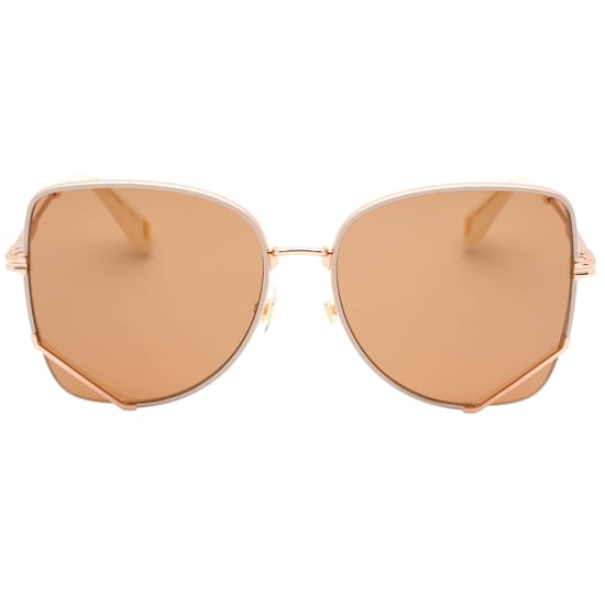 Marc Jacobs Sonnenbrille mit roségoldenen Gläsern und roségoldenem Rahmen - Image 1