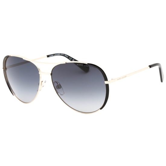 Marc Jacobs Dunkelgraue SF-Linsen-Gold-Sonnenbrille - Image 2