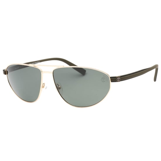 Timberland Sonnenbrille mit grünen polarisierten Gläsern und goldenen Gläsern - Image 2
