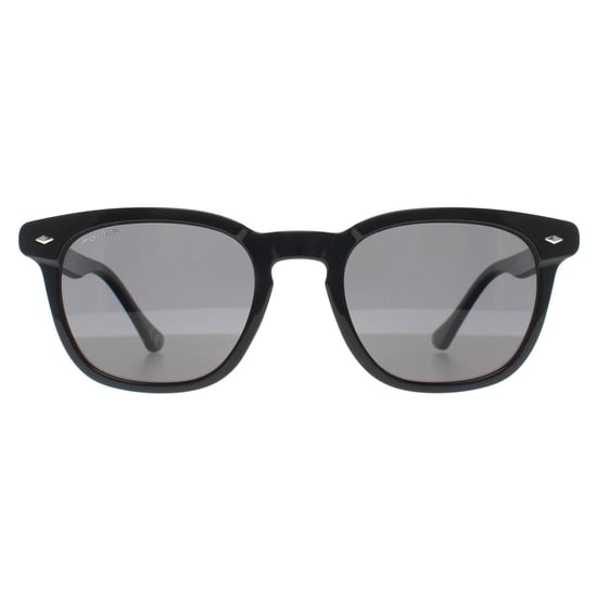Polar Rectangle Mens Matte Schwarz Grau Polarisiert 362 - Image 1