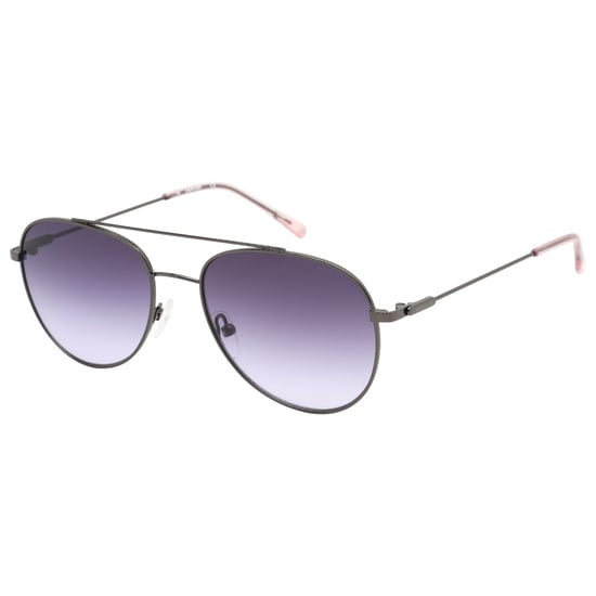 Calvin Klein Purple Gradient Lens Gunmetal Dark Silver Sonnenbrille - Image 2