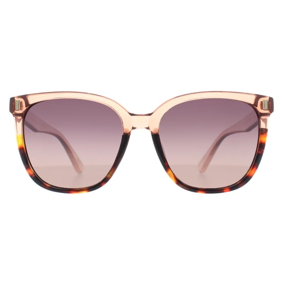 Montana Butterfly Womens Shiny Clear Pink Turtle Grey Pink Gradient Polarized MP190 - Image 2