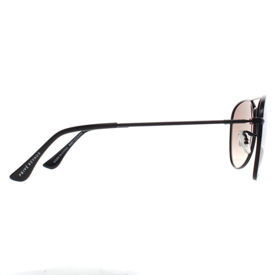 Prive Revaux Pilotenbrille Unisex Kaviar Schwarz Beige Commando Mini - Image 4