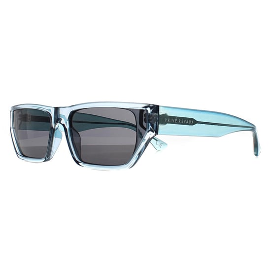 Prive Revaux Rectangle Womens Ocean Blue Dunkelgrau Low Key - Image 3