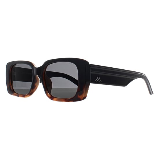 Montana Rectangle Womens Shiny Black Turtle Smoke Polarized MP194 - Image 3