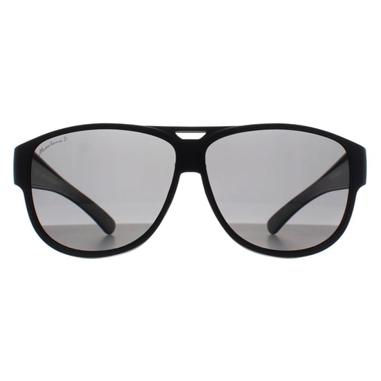 Montana Aviator Unisex Matte Black Smoke Polarized FO6 Fit über Gläser Sonnenbrillen - Image 2