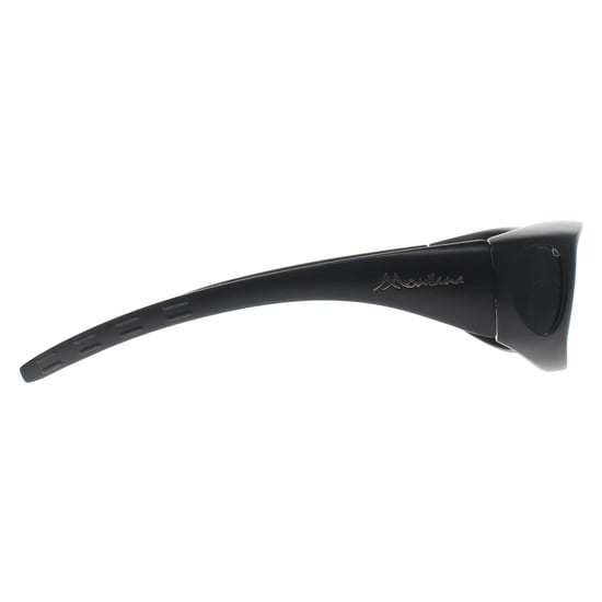 Montana Rectangle Unisex Matte Black G15 Polarized MFO1 Fit Over Glasses Sonnenbrille - Image 4