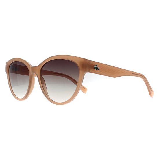 Lacoste Cat Eye Damen Nackt Grau Farbverlauf L983S - Image 3