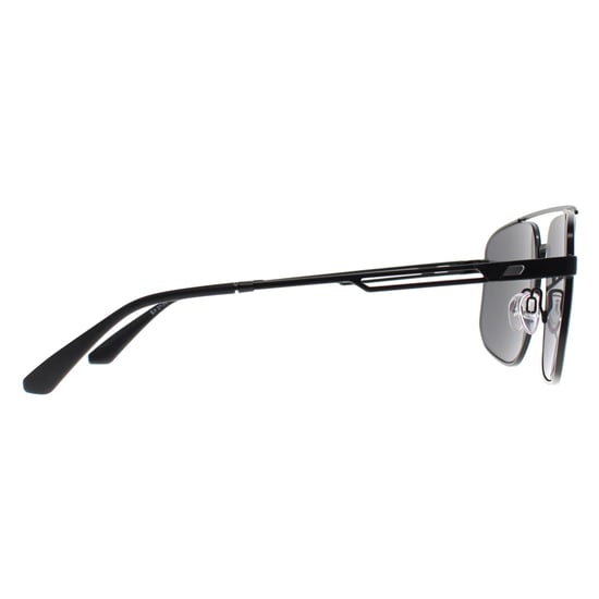 Emporio Armani Aviator Mens Matte Schwarz Dunkelgrau EA2139 - Image 4