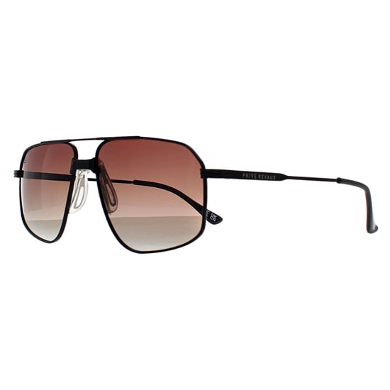 Prive Revaux Pilotenbrille Herren Kaviar Schwarz Braun Gradient Rico - Image 3