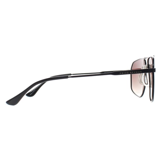 Prive Revaux Pilotenbrille Herren Kaviar Schwarz Braun Gradient Rico - Image 4