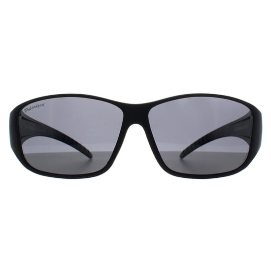 Montana Rectangle Unisex Matte Black Smoke Polarized FO4 Fit Over Glasses Sonnenbrillen - Image 2