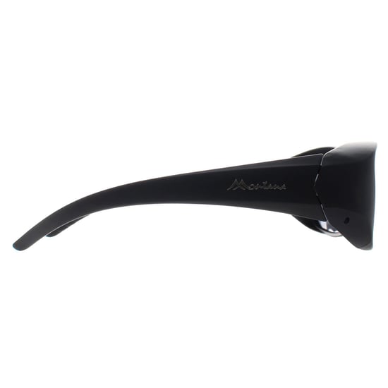 Montana Rectangle Unisex Matte Black Smoke Polarized FO4 Fit Over Glasses Sonnenbrillen - Image 4