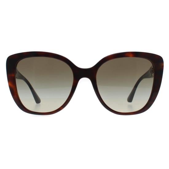 Emporio Armani Schmetterling Damen Glänzend Havanna Rot Grün Farbverlauf EA4214U - Image 2