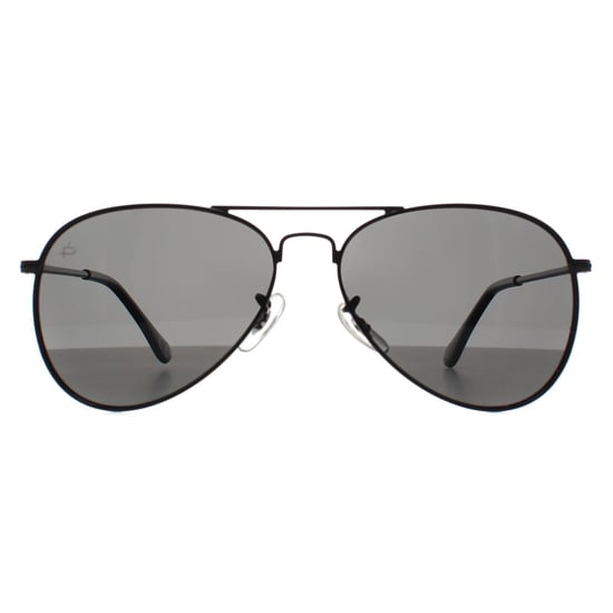 Prive Revaux Pilotenbrille Unisex Kaviar Schwarz Grau Commando Mini - Image 2