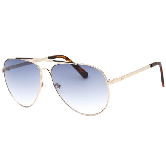 Guess Sonnenbrille mit Farbverlauf, blauen Gläsern und goldenen Gläsern - Image 2