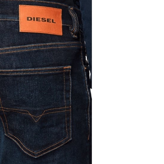 Diesel D-Luster schlichte dunkelblaue Jeans - Image 4