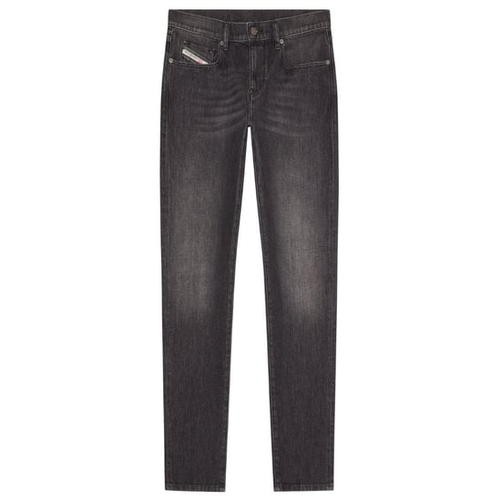 Diesel 2019 D-Strukt Jeans in schwarzer Waschung - Image 1