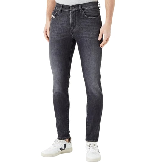 Diesel 2019 D-Strukt Jeans in schwarzer Waschung - Image 2
