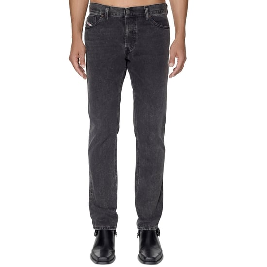 Diesel D-Sark Schwarz verwaschene Jeans - Image 3