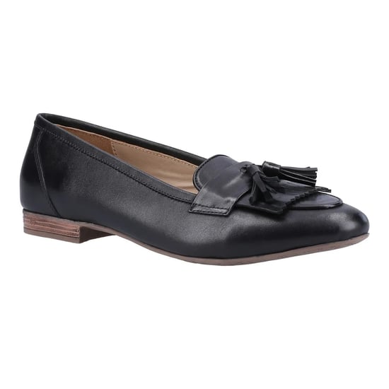 Hush Puppies - Damen Halbschuhe "Marissa", Leder (Schwarz) - Image 3