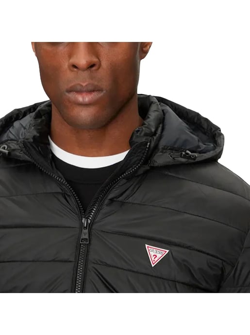 Guess Triangle G Daunenjacke, Herren - Schwarz - Image 3