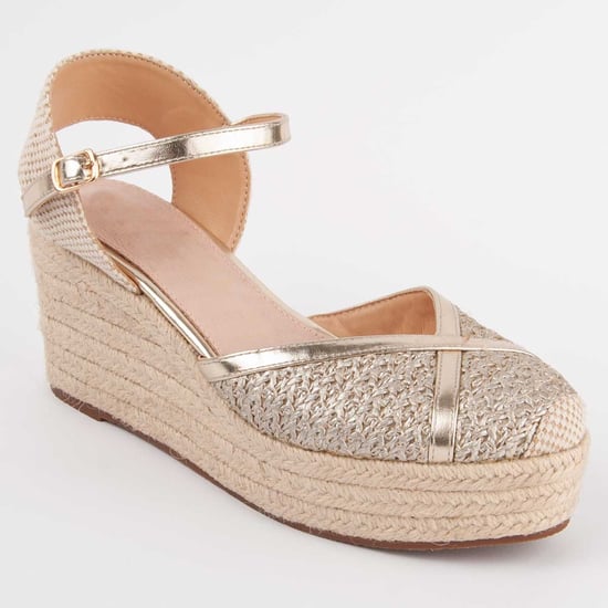 Montevita Espadrille Mit Keilabsatz Balenci9 Gold - Image 2