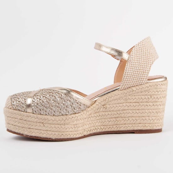 Montevita Espadrille Mit Keilabsatz Balenci9 Gold - Image 4