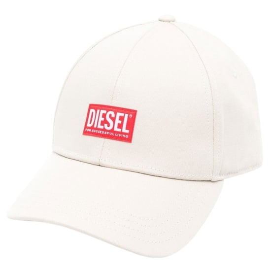 Weiße Kappe mit Diesel-Patch-Logo - Image 1