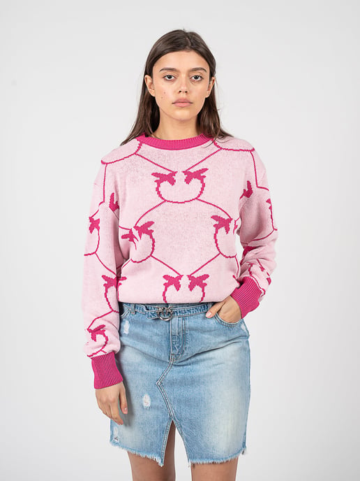 Pinko Pullover Abbey Damen pink - Image 3