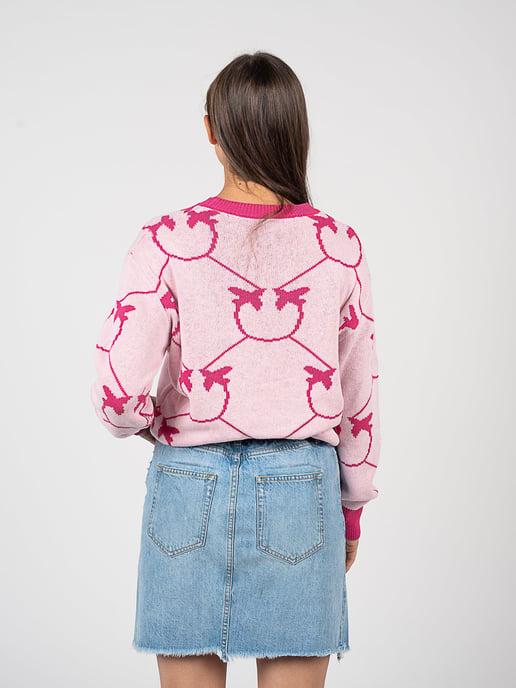 Pinko Pullover Abbey Damen pink - Image 5
