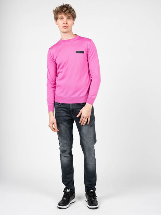 Plein Sport Pullover Merino Herren pink - Image 2