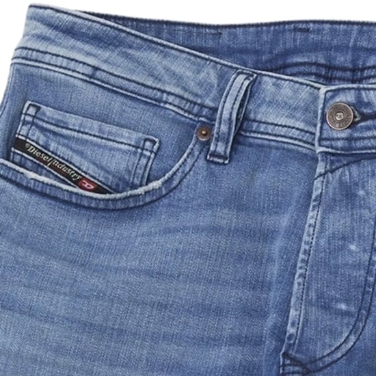 Diesel Safado-X Straight Fit Hellblaue Jeans - Image 5