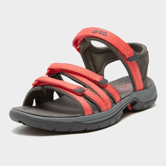 North Ridge Women's Newgale Walking Sandals with High Traction Vibram Sole & Cushioned Midsole, Grey - Image 3