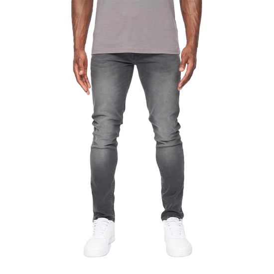 Crosshatch - "Barbeck" Jeans für Herren (Hellgraue Wäsche) - Image 1
