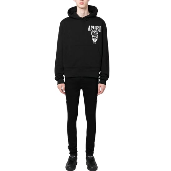 Amiri Slim Fit MA Track Black Od Denim Jeans - Image 4