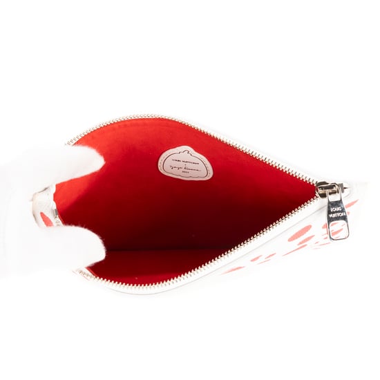 Ltd. Ed. Yayoi Kusama Infinity Dots Neverfull Pouch  Beutel - Image 6