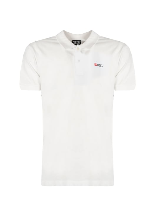Diesel T-Smith-Div Weißes Poloshirt - Image 2