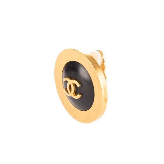 CC Round Clip On Earrings Ohrringe - Image 2