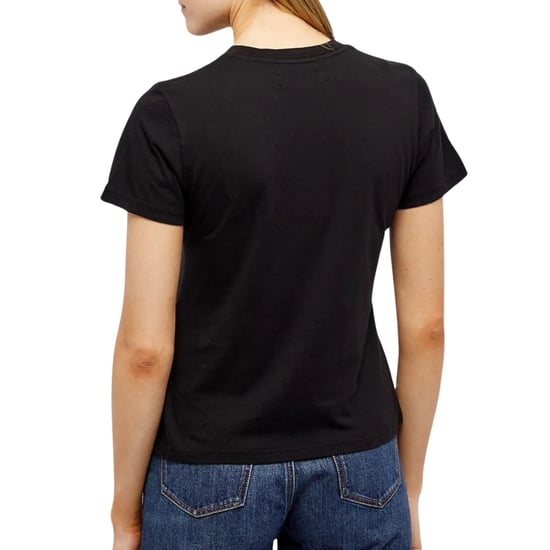 Schwarzes T-Shirt mit großem Markenlogo von Amiri - Image 2