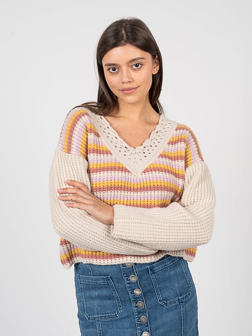 Pinko Pullover Granatina Damen Mehrfarbig - Image 3